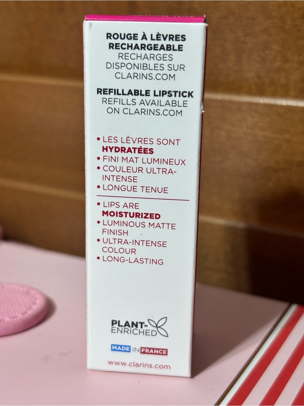 Clarins Joli Rouge Velvet Matte Moisturizing Lipstick - Picture 7 of 7
